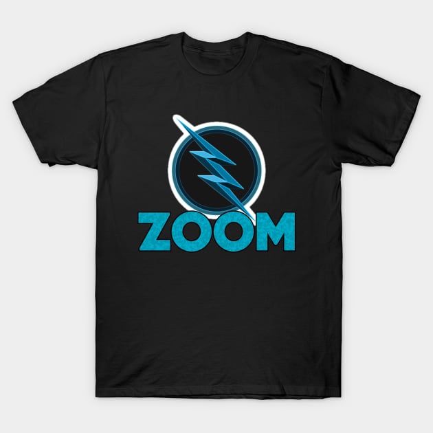 Zoom Cartoon Logo T-Shirt by WeeBunter